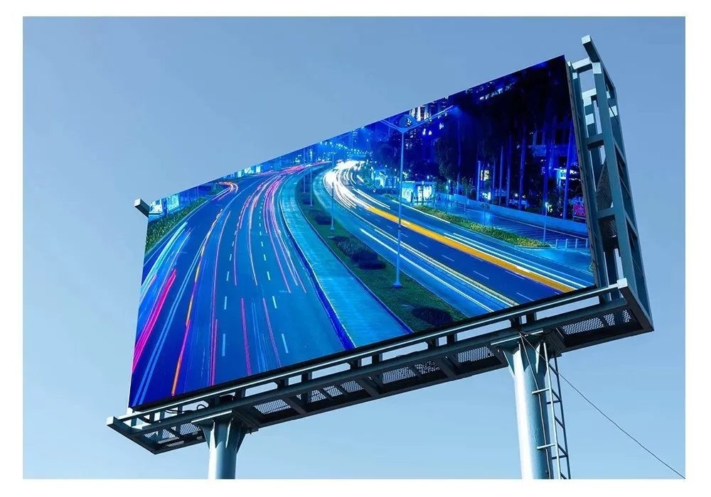 Exhibition Hall P8 LED Display Billboard Sign Board , Outdoor Digital Advertising Display
