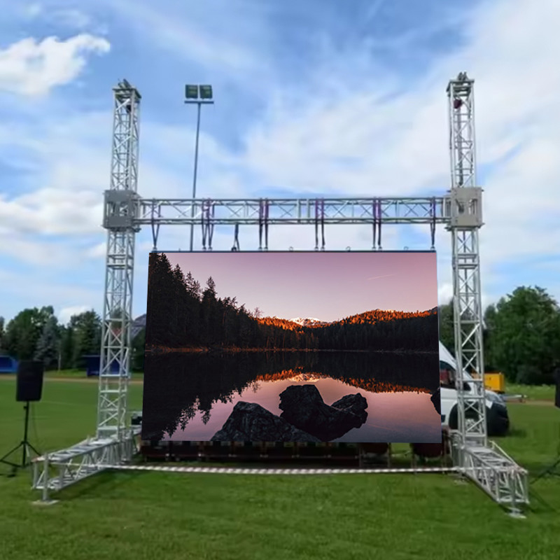 P1.5 P1.9 P2.5 P2.6 P3.91 P4.81 Truss Hanging Video Wall Stage Led Screen Outdoor/Indoor Backdrop Backstage Display Event