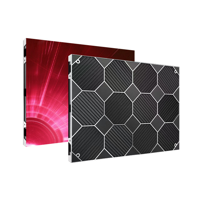 Ultra Thin P2 Indoor LED Display Screen , Conference Room Background Video Wall