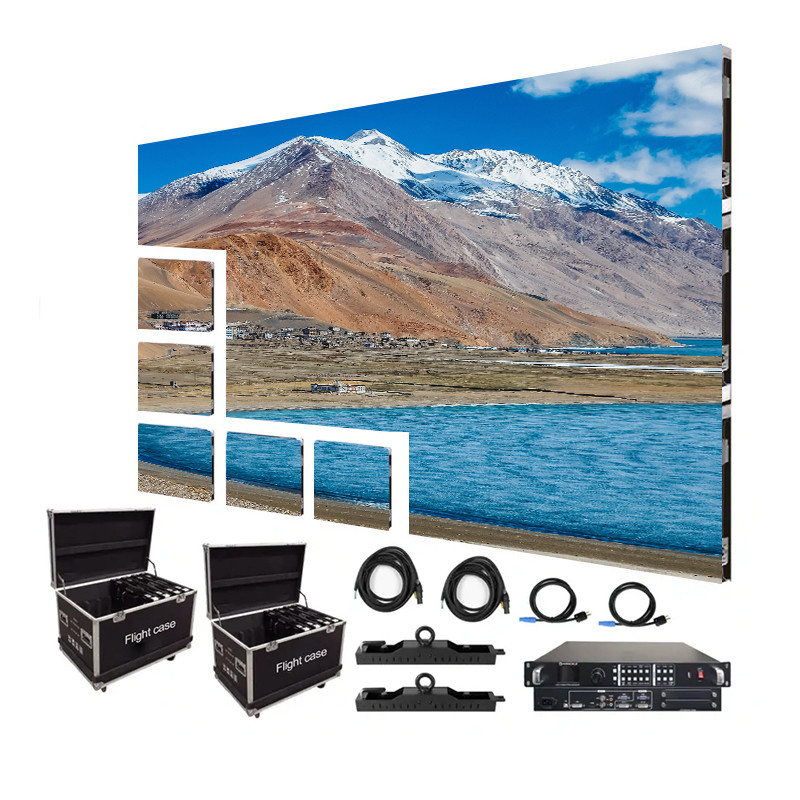 Full Color HD 4K LED Rental Screen P3.91 4.81mm Indoor Advertising LED Display Screen