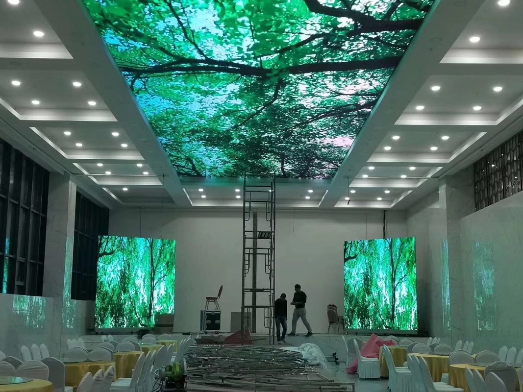 Customized P1.86 Small Pitch LED Display Video Wall  With SDK Function / Photo Media