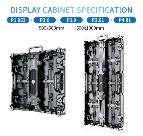Seamless Splicing Stage Background LED Display Screen Video Wall