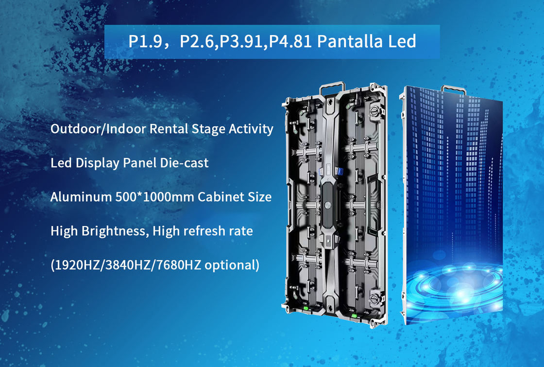 Seamless Splicing Stage Background LED Display Screen Video Wall