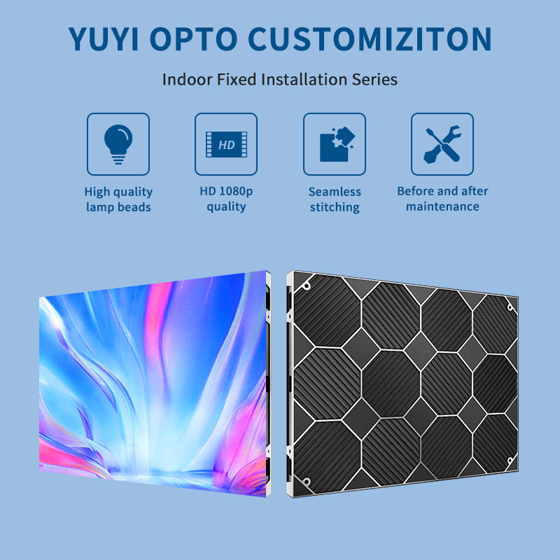 High Resolution LED Panel 250000Pixel/Spm P1.25 P1.86 P2 Ultra Thin LED Screen