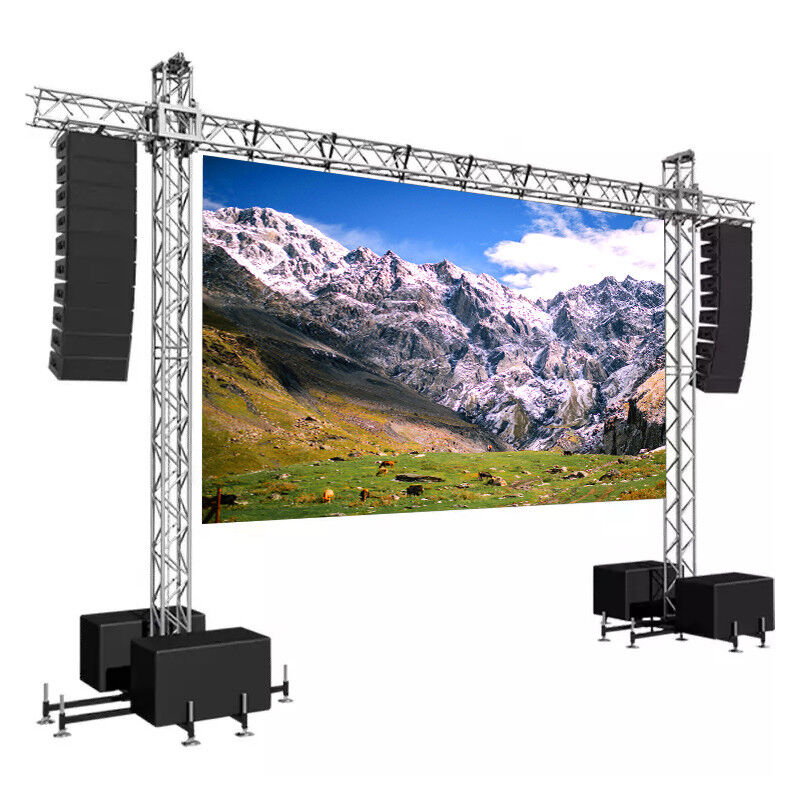 3.91mm Pixel 1920Hz/3840Hz Refresh Rate CE ROHS FCC Certified LED Screen Outdoor Rental LED Video Wall