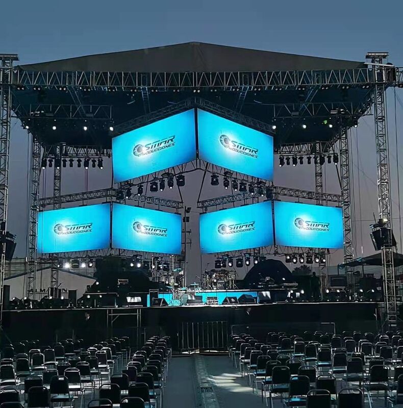 P3.91 Outdoor Rental LED Display with 1920Hz/3840Hz Refresh Rate 3.91mm Pixel Pitch and 500*500mm/500*1000mm Cabinet Size