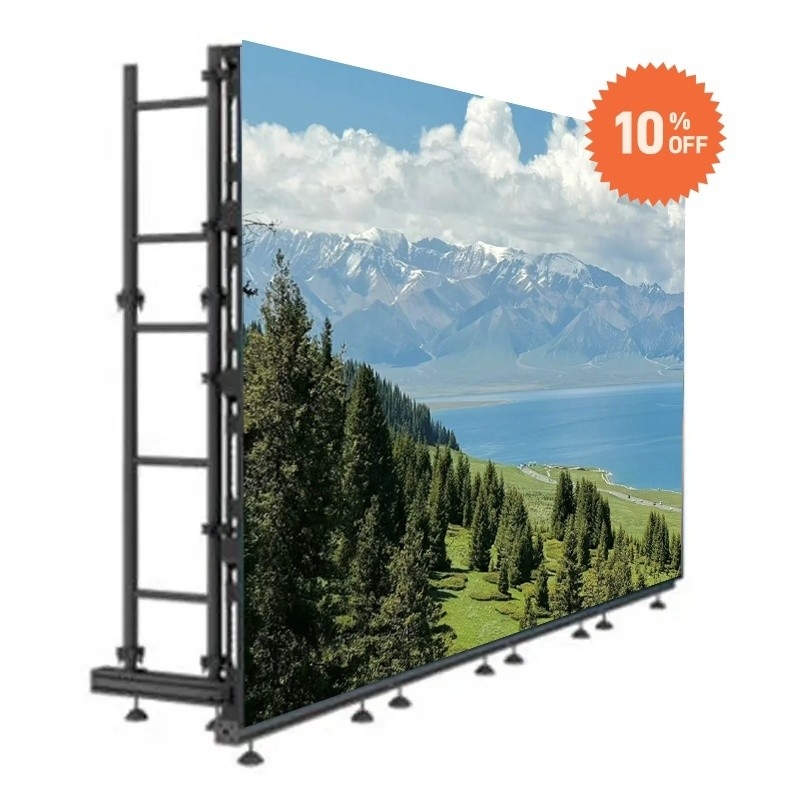 Portable Stage Backdrop Screen P2.9 P3.9 P4.8 LED Display Screen Panel