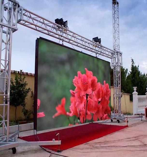 Portable Stage Backdrop Screen P2.9 P3.9 P4.8 LED Display Screen Panel