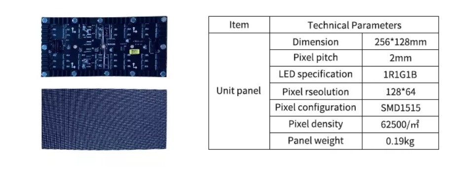 Full Color P2 Indoor Flexible LED Video Panels , Flexible Billboard LED Screen