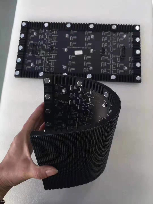 Full Color P2 Indoor Flexible LED Video Panels , Flexible Billboard LED Screen