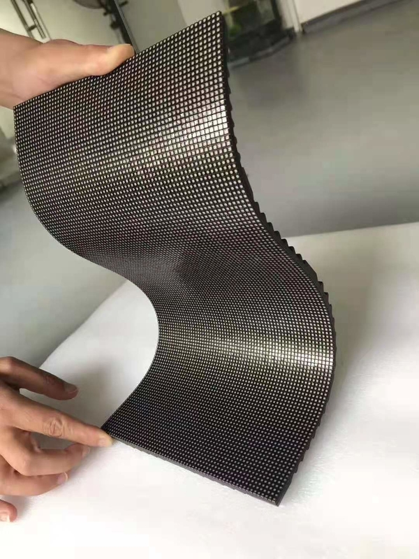 Full Color P2 Indoor Flexible LED Video Panels , Flexible Billboard LED Screen