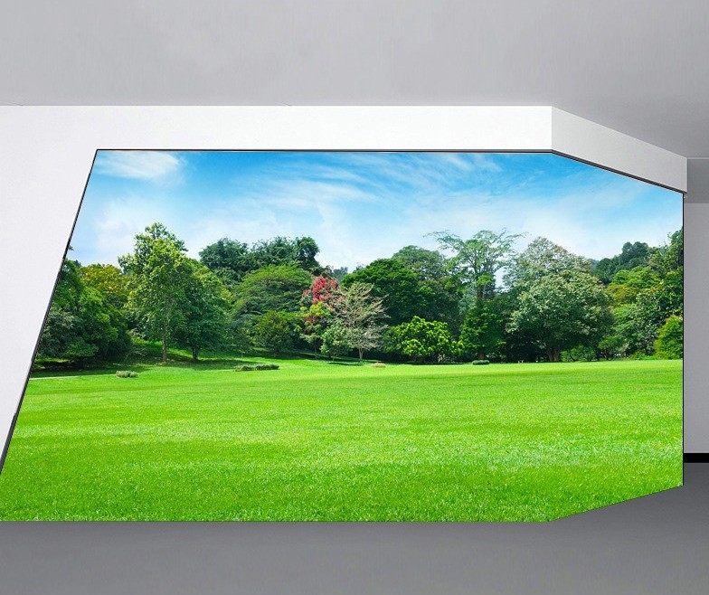 Brightness 800-1200cd/M2 P2.5 Indoor LED Display Screen , Church LED Video Wall Display
