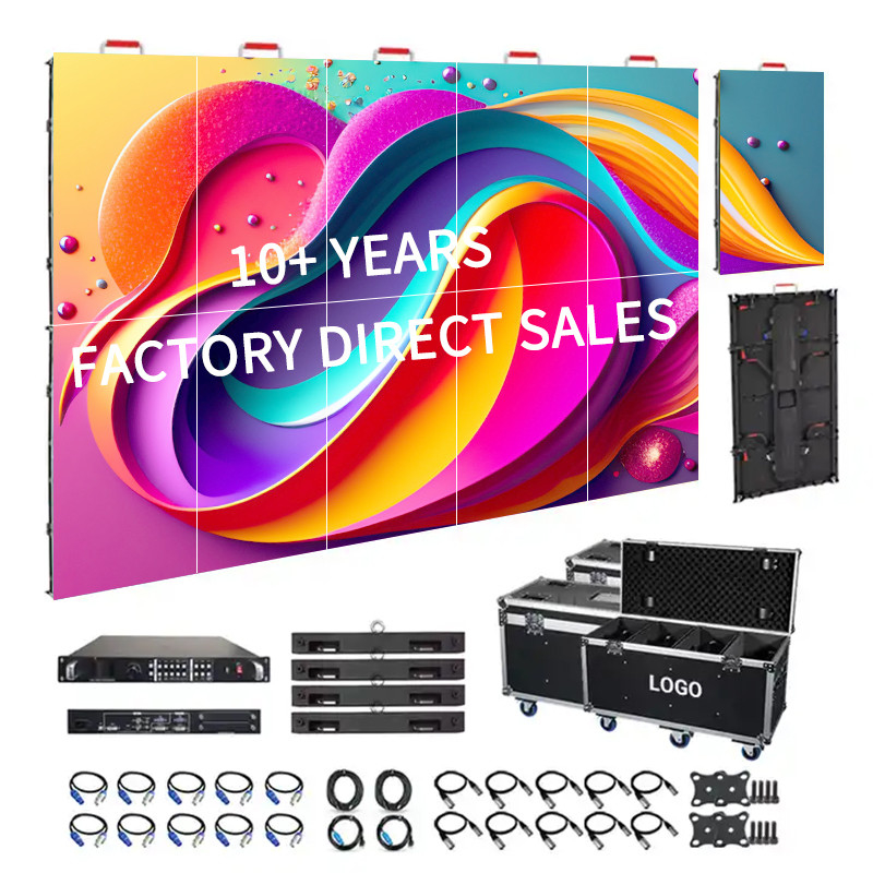 Yuyi 500*500mm P2.6 P2.9 P3.91 P4.8 Rental LED Display for Church Indoor/Outdoor LED Panel