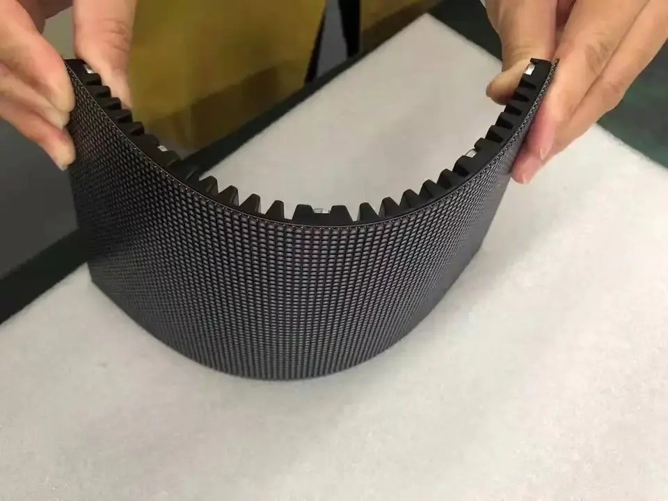 1500cd/Sqm P2 Flexible LED Display Module , Indoor Flexible LED Panel Screen Display