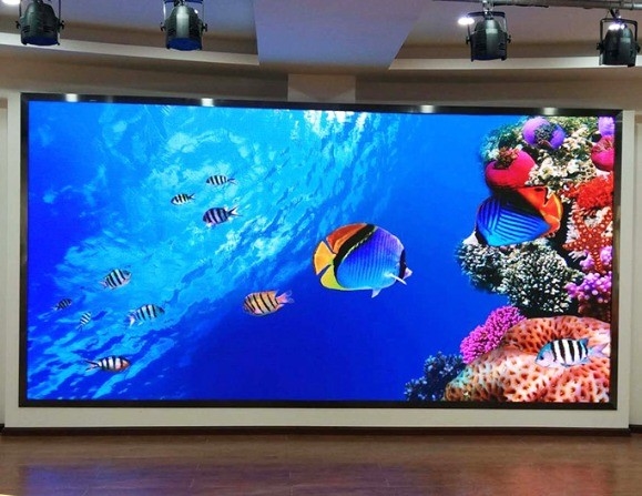 Full Color Indoor LED Screen Panel Circular Video Wall P2 P2.5 P3 P4 320*160mm 160*160mm
