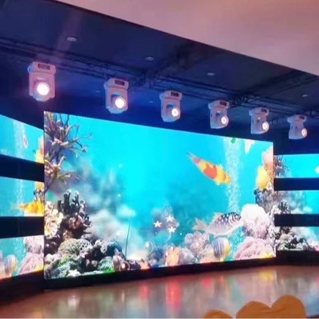 P2 P2.5 P3.91 P4.81 Full Color Stage Background LED Screen For Retail Store