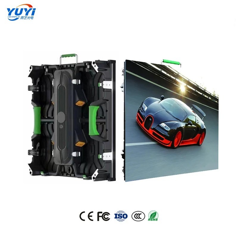 Portable LED Stage Backdrop Screen P2.9 P3.9 P4.8 For Presentations