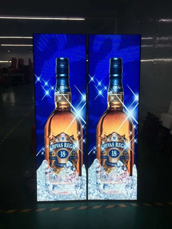 P2 P3 P4 Digital LED Advertising Panel Floor Standing LED Screen Poster