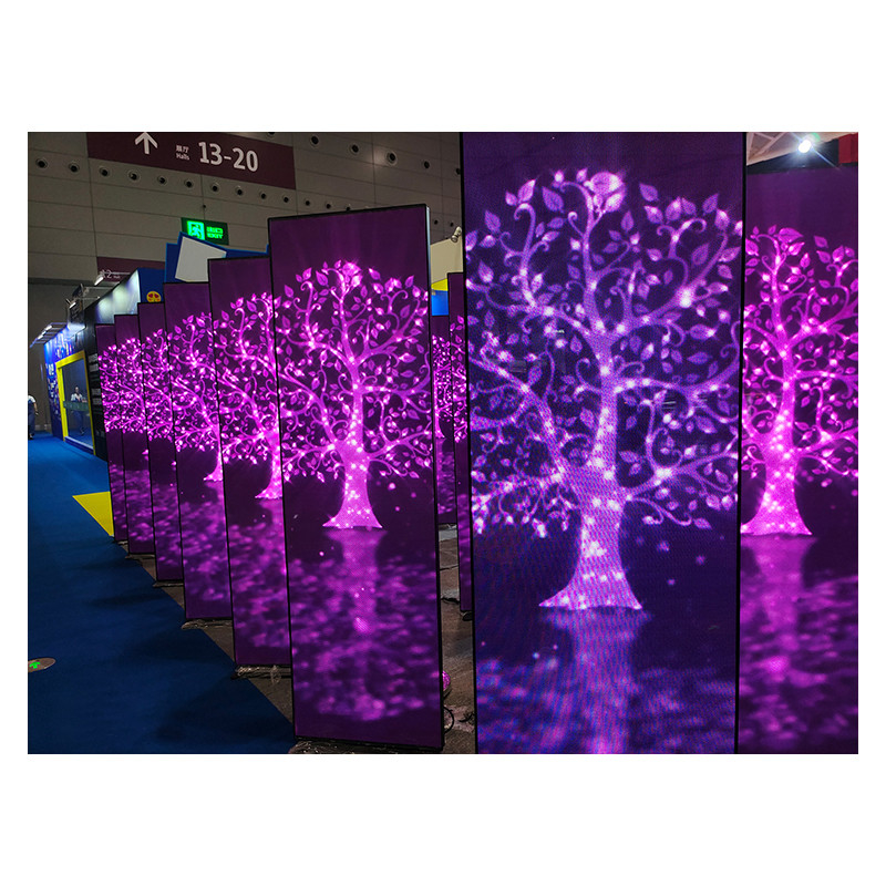 P2 P3 P4 Digital LED Advertising Panel Floor Standing LED Screen Poster