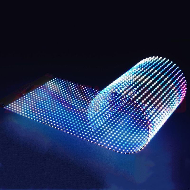 Self Adhesive LED Crystal Film Screen High Transmittance P10 Outdoor LED Display