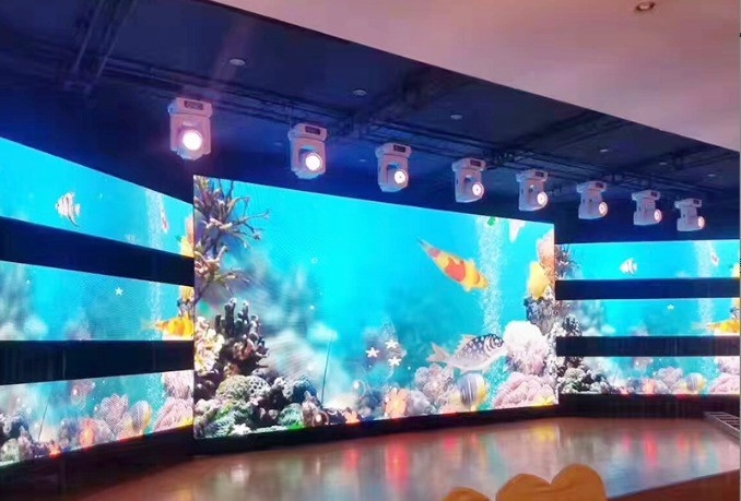 Indoor Rental LED Screen Full Color 250*250 Background Video Wall P2.6 P2.9 P3.91 P4.81 Rental