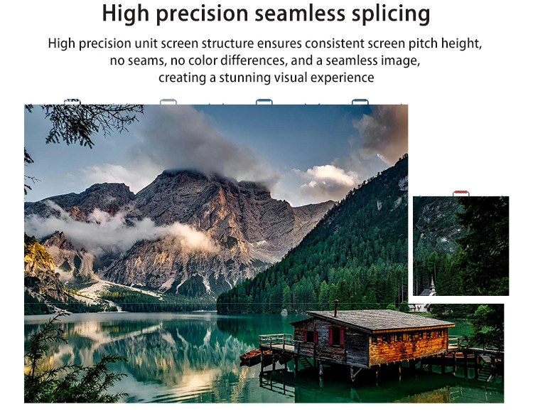 2.5MM Pixels Indoor Fixed LED Display Video Wall P2.5 P3 P4 LED Advertising Screen
