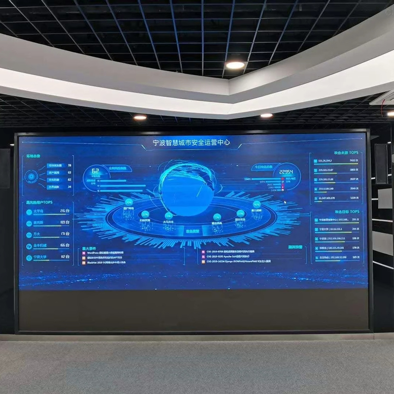 Full Color Conference Room LED Screen Video Wall Mounted LED Display P2.5
