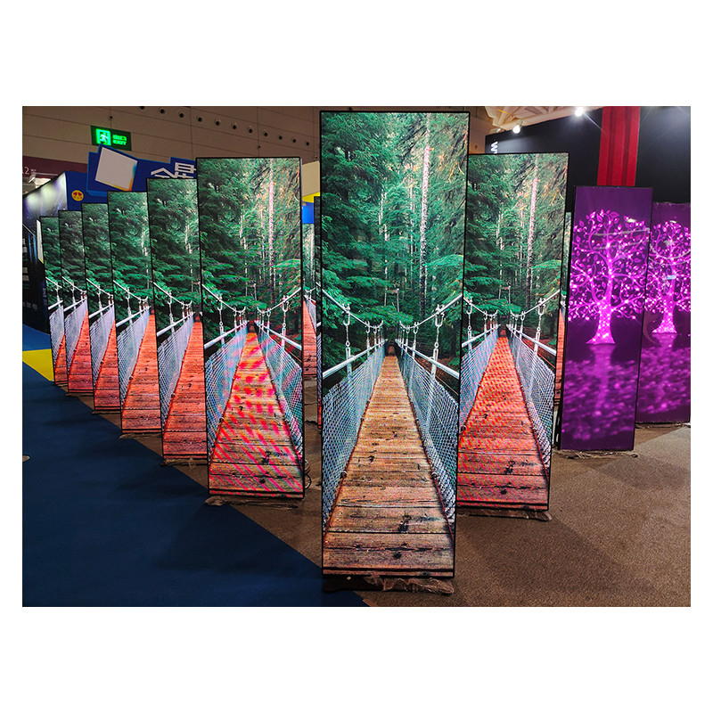 Indoor LED Poster Display P2 Portable Digital Advertising Display