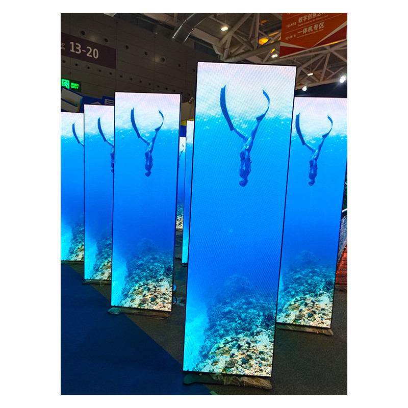 High Brightness LED Poster Display P2 P2.5 P3 P4 Indoor Advertising LED Display Screen