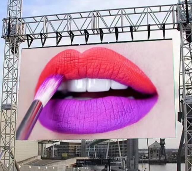 7000cd/m2 Outdoor Rental LED Display P2.6 P2.9 With Video Picture Graphic Text Message