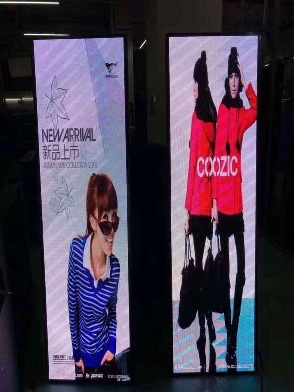 Portable Smart Advertising LED Poster Display HD Video Mirror LED Screen LED Display