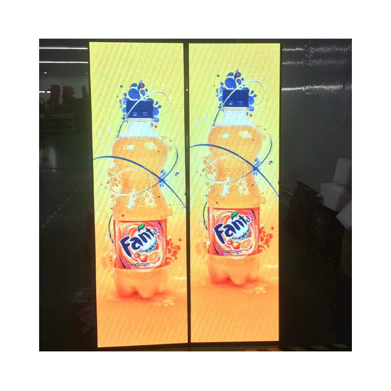 P2.5 P3 P4 HD LED Poster Display , Shopping Mall Floor Standing Advertising Display