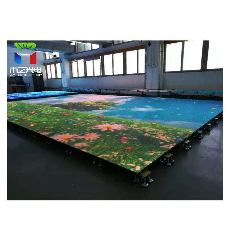 Interactive Rental Dance Floor LED Screen 500x500mm 500x1000mm Cabinet Size