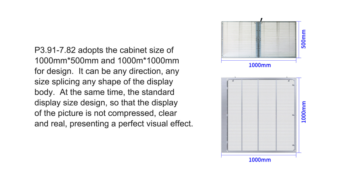 Nationstar LED Curtain Video Wall High Brightness Glass Transparent LED Display for Advertising