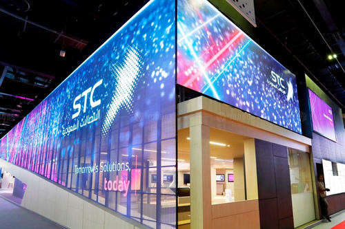 SDK Function SMD1921 LED Transparent Glass Display 3.9mm-7.8mm For Advertising