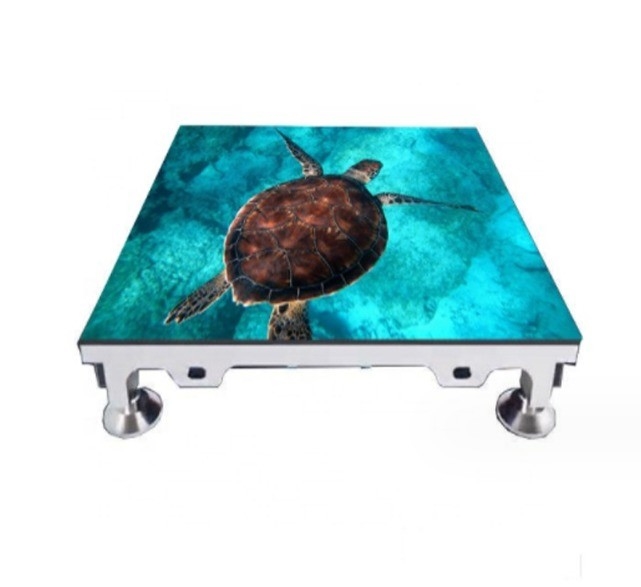 Customized Interactive Floor LED Display Full Color P3.91 LED Floor Tile Screen