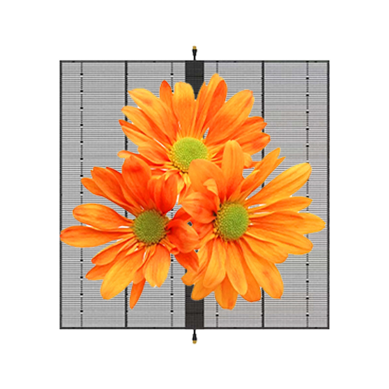 Shop Mall Advertising Indoor Transparent LED Screen Full Color Transparent LED Display Video Wall