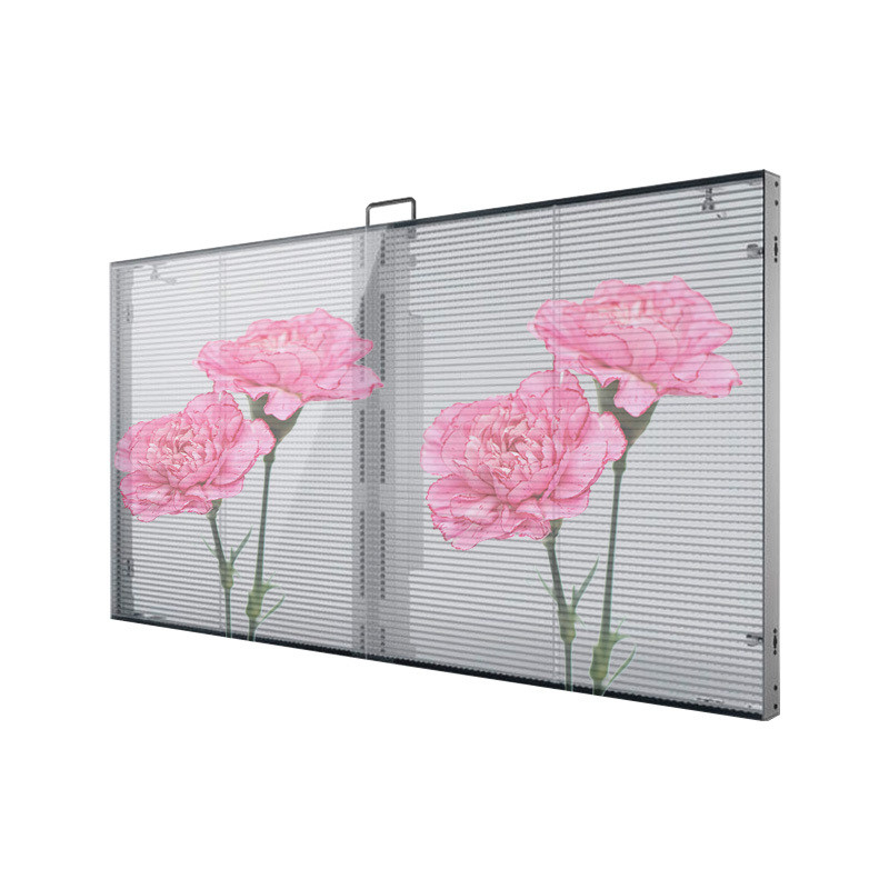 Outdoor Transparent Advertising LED Video Wall Panel With SDK Function