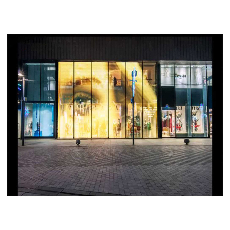 High Definition Transparent LED Screen Display P3.91-7.82 For Indoor Advertising