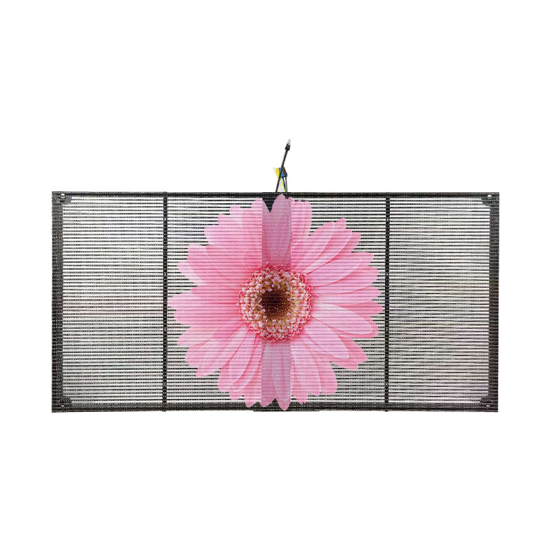High Definition Transparent LED Screen Display P3.91-7.82 For Indoor Advertising