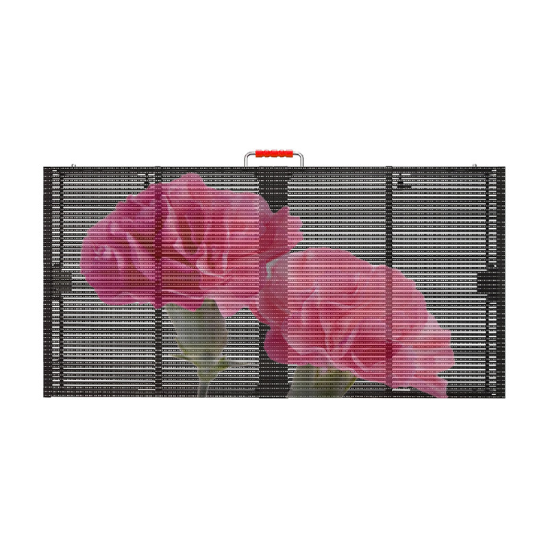 Full Color Transparent LED Display Screen Video Wall P3.91-7.82mm Pixel Pitch