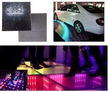 250mmx250mm LED Dance Floor Panels P3.91 P4.81 LED Dance Floor Tiles