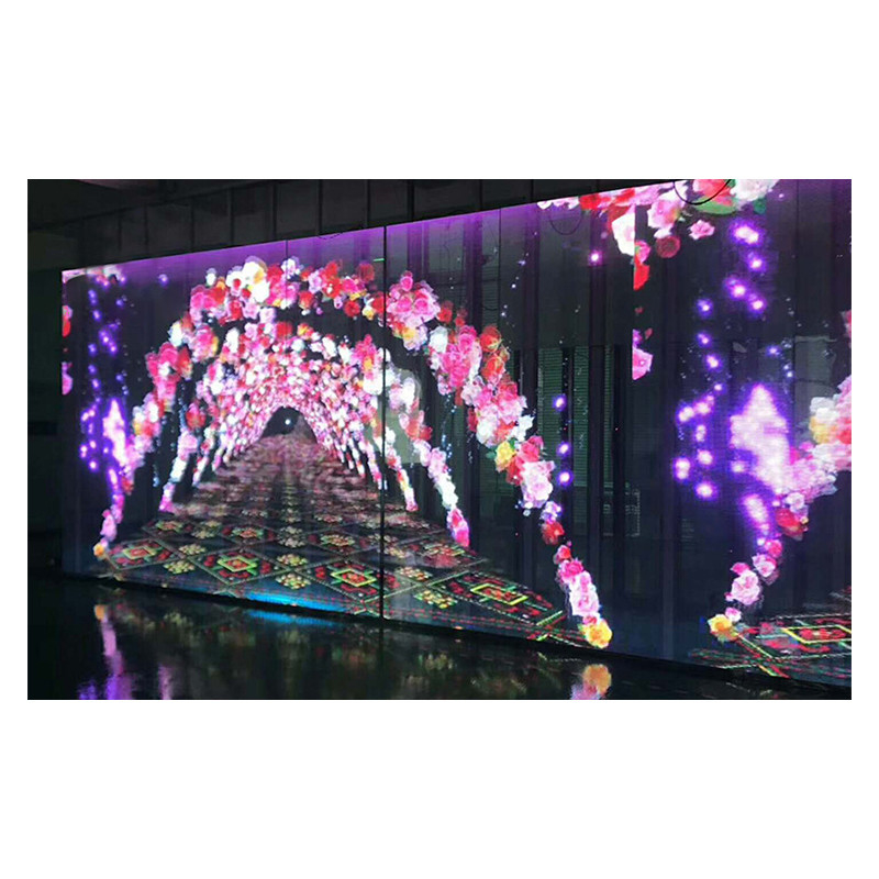 1920Hz Indoor Transparent LED Screen Video Wall Stage Background LED Display