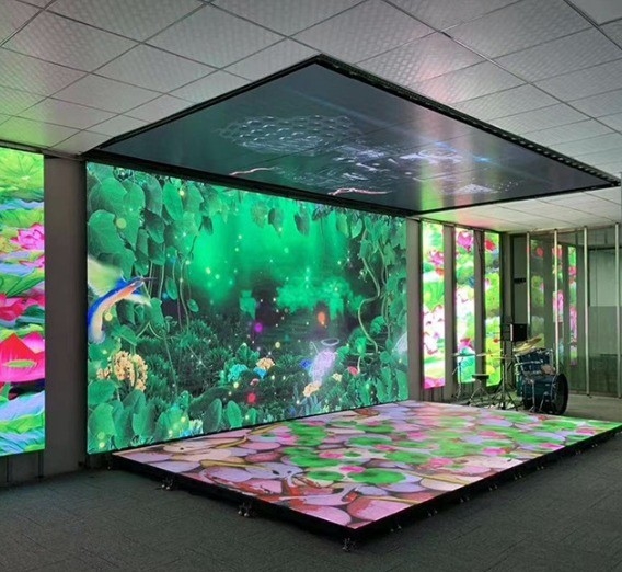 Indoor Outdoor Floor Dance LED Display Screen P4.81 CE ROHS FCC Certification