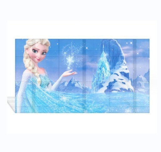 5000cd/Sqm Adhesive LED Transparent Film Screen , Advertising LED Video Wall Display