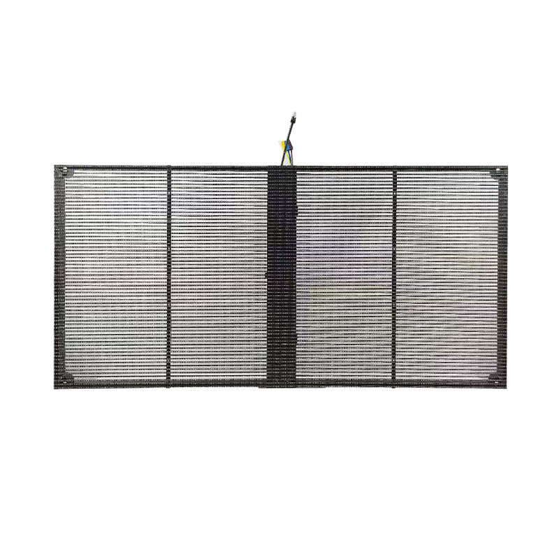 Pixel Pitch P3.91-7.82mm Transparent LED Video Screen For Restaurant Hotel