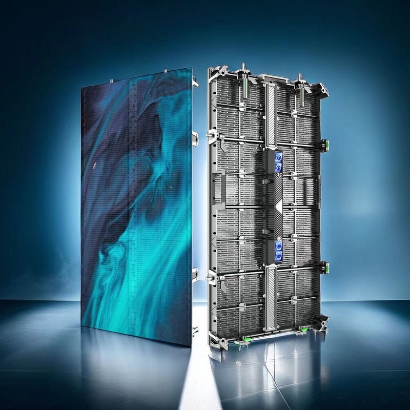 SDK Function Transparent Rental LED Display P3.91-7.82 500x1000mm For Outdoor Events
