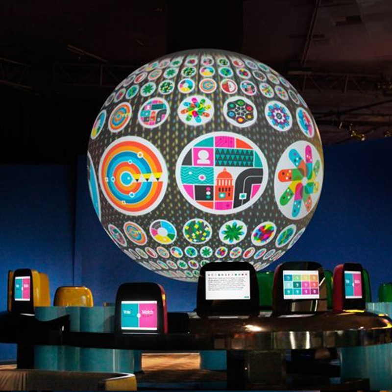 YUYI P1.86 Flexible LED Display Indoor Full Color 360 Curve Screen