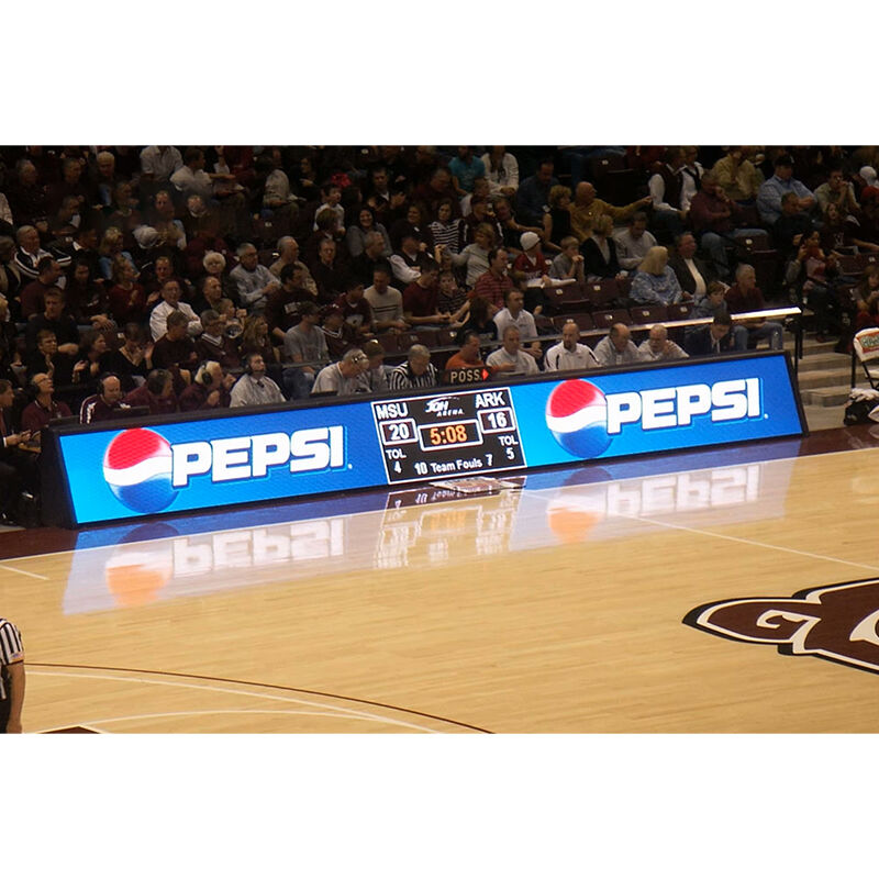 YUYI LED Stadium Screen with Arc Splicing Adjustable Bracket and Cooling Fans for Outdoor Rental LED Display