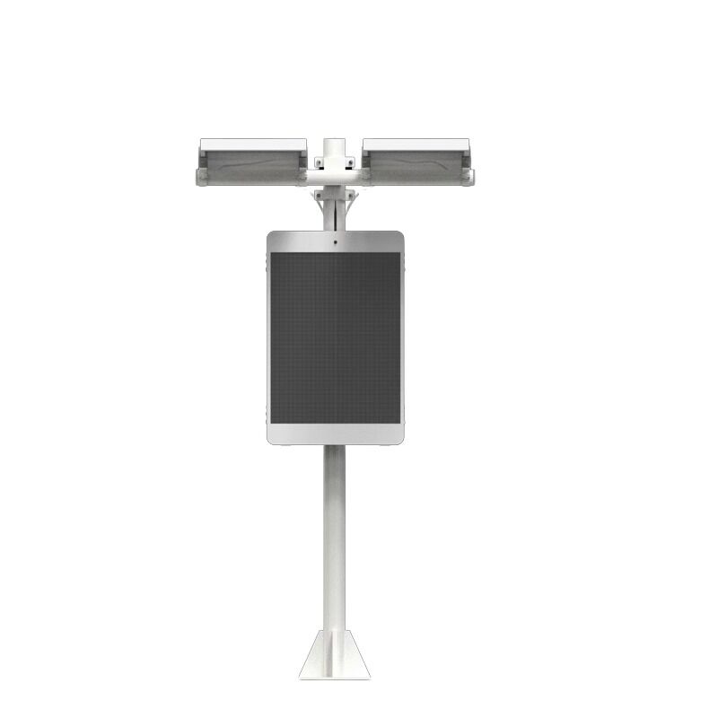 Energy Saving Solar LED Display with Remote Content Management and Front Service Modular Installation